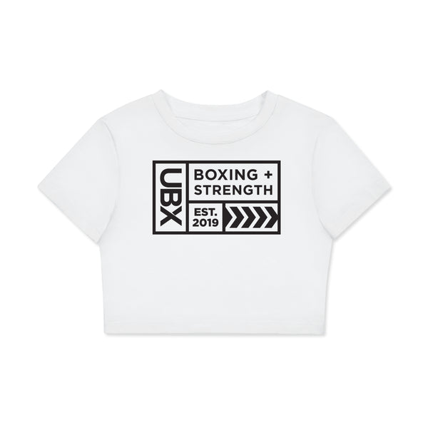 UBX Baseline Crop Top - Dark Print