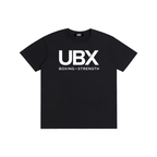 UBX Classic Cotton T-Shirt Classic Black — front view flat lay