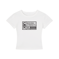 UBX Baseline Crop T-Shirt - Dark Print