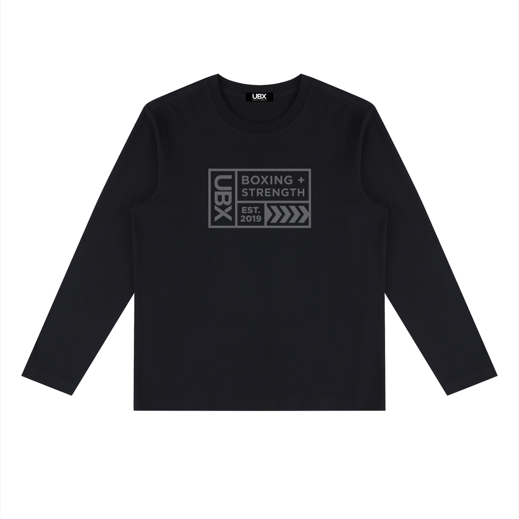 UBX Baseline Long Sleeve T-Shirt - Dark on Dark