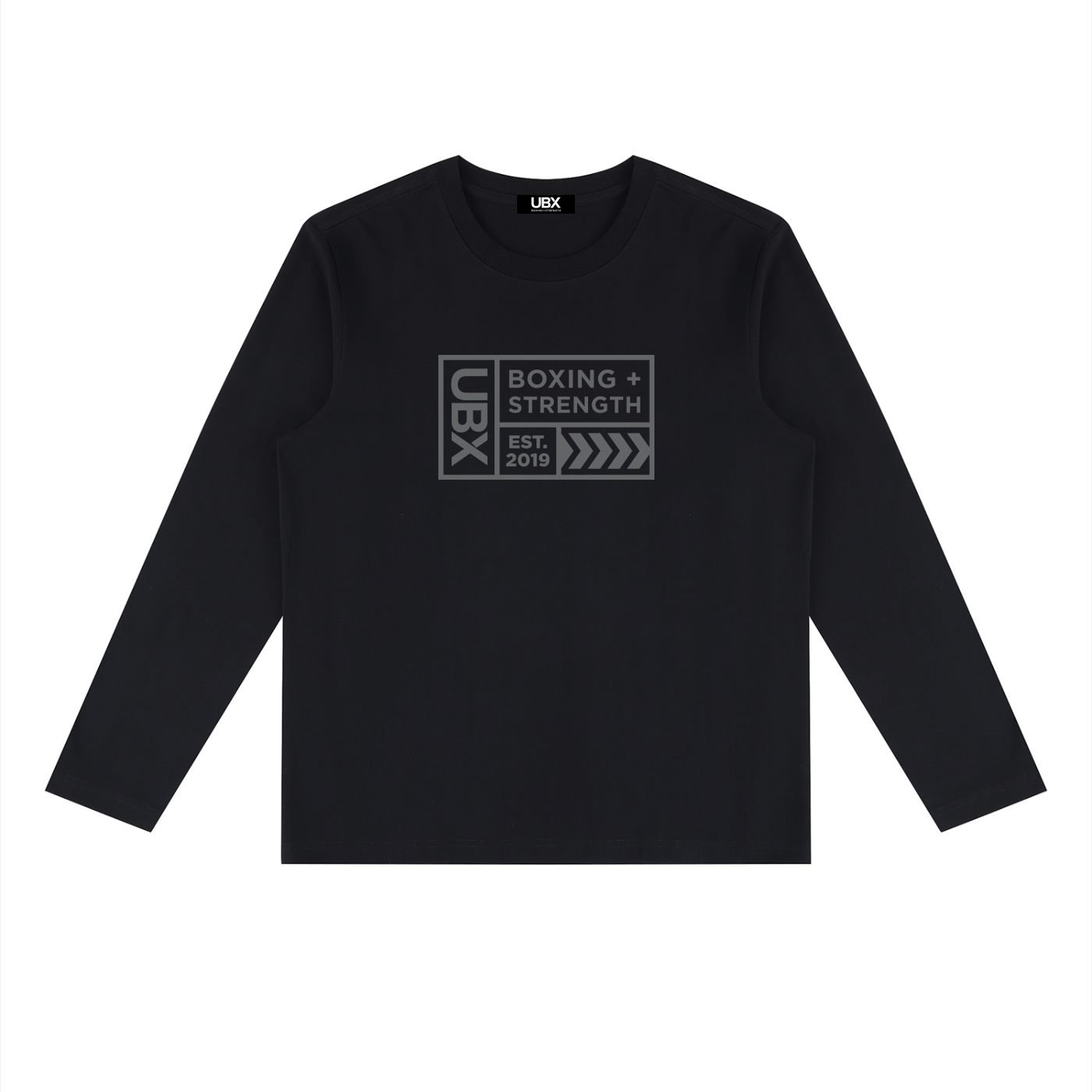 UBX Baseline Long Sleeve T-Shirt - Dark on Dark