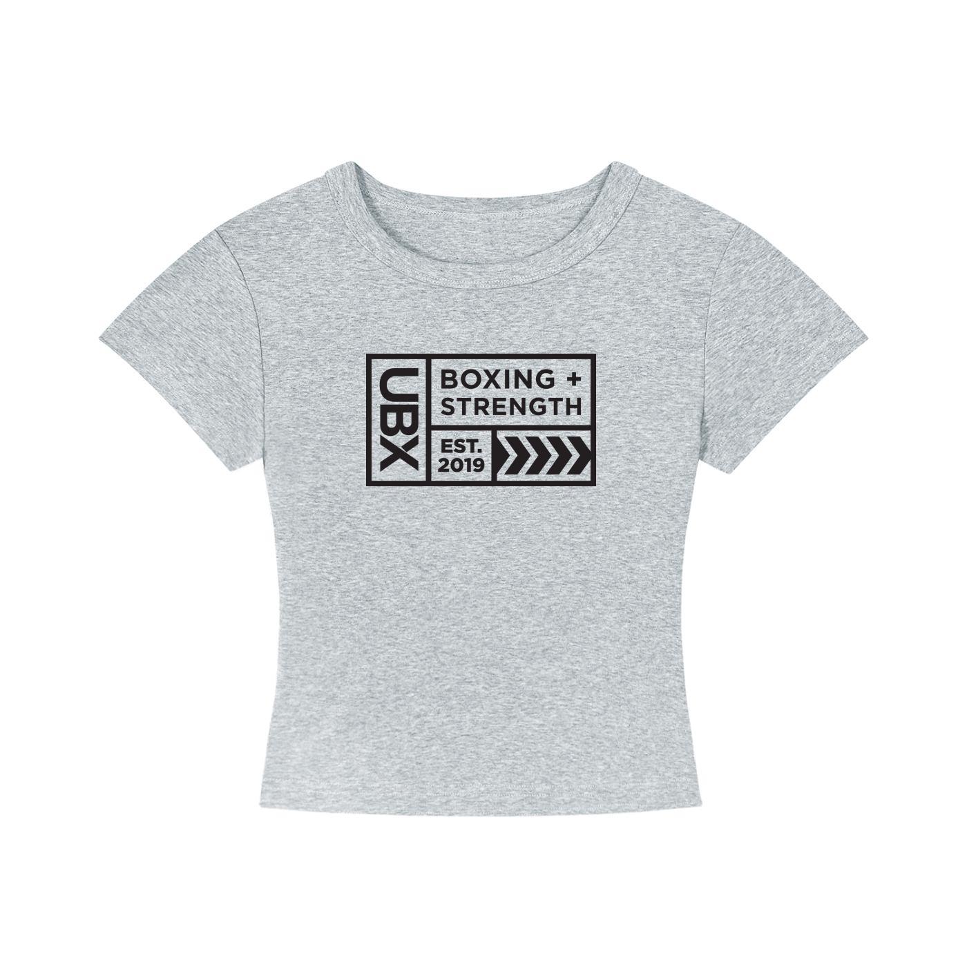 UBX Baseline Crop T-Shirt - Dark Print