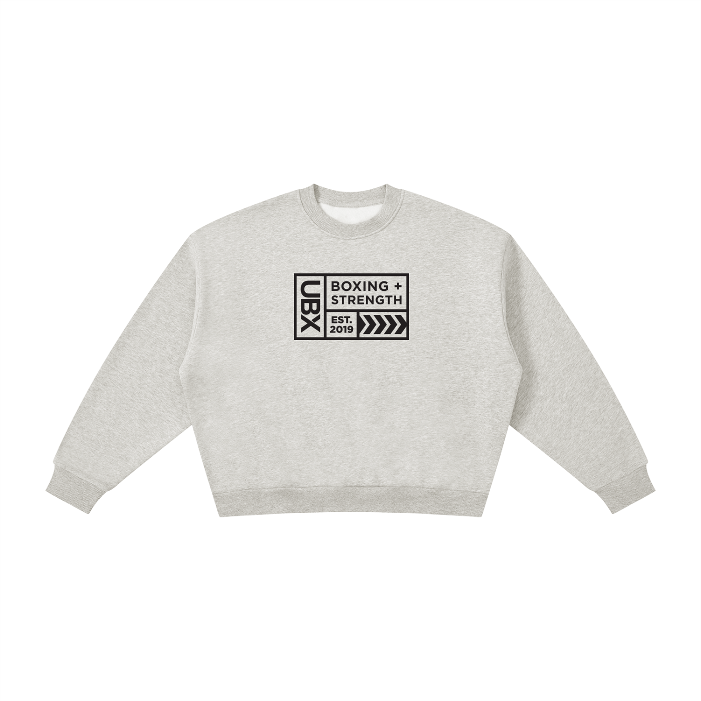 UBX Baseline Crewneck Sweater - Dark Print