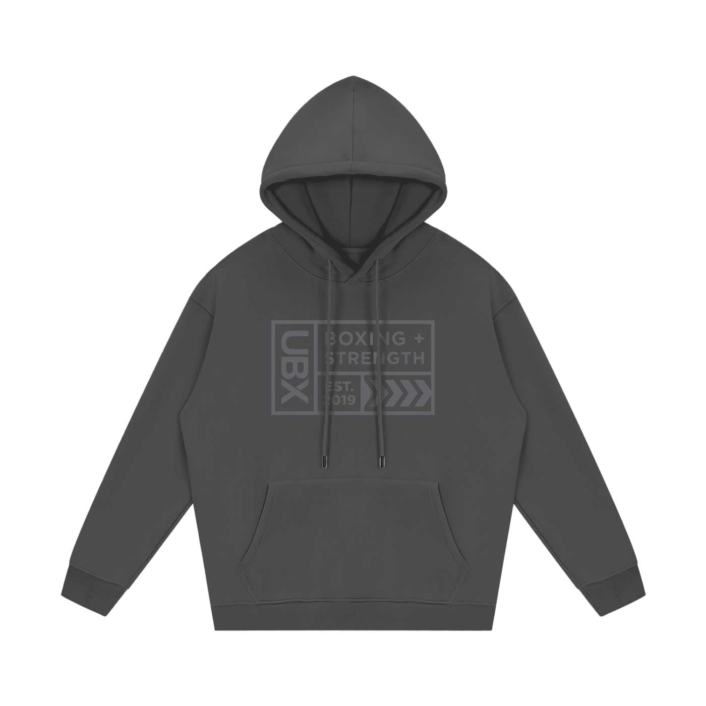 UBX Baseline Fleece Hoodie - Dark on Dark