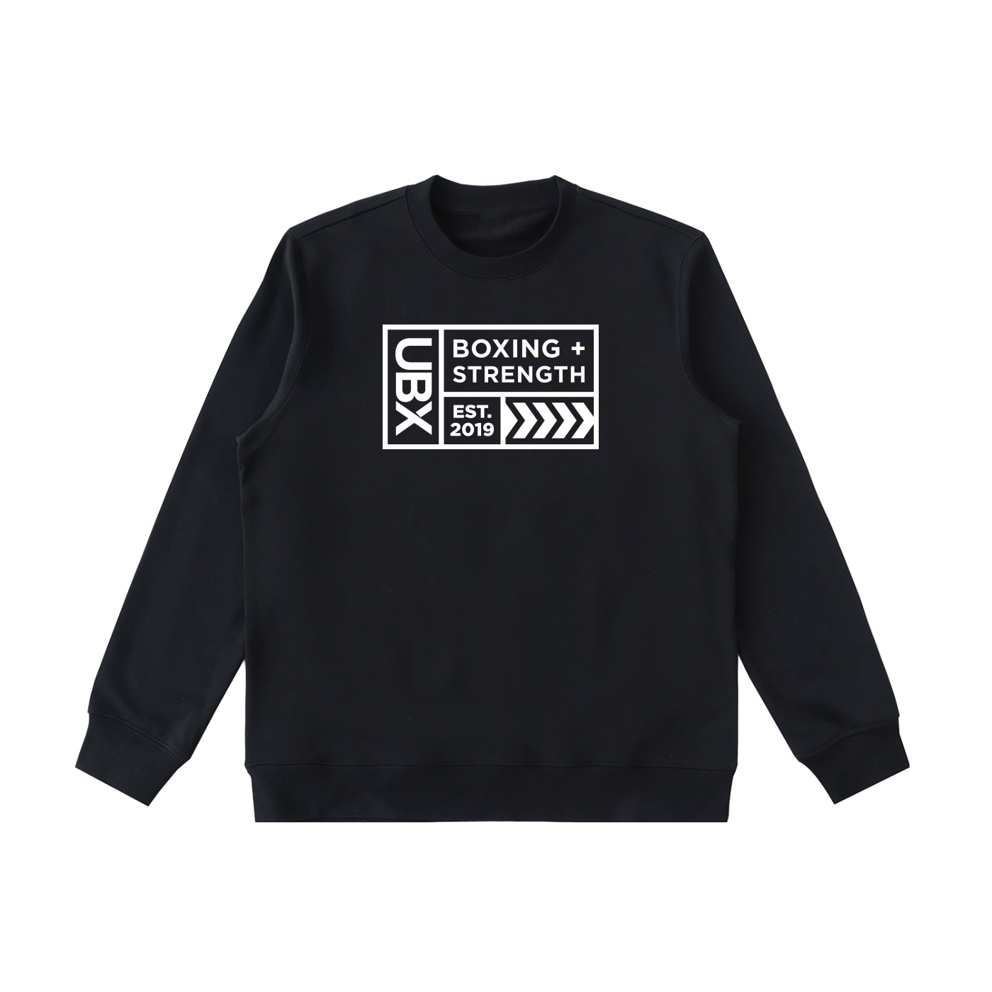 UBX Baseline Crewneck Sweater - Light Print