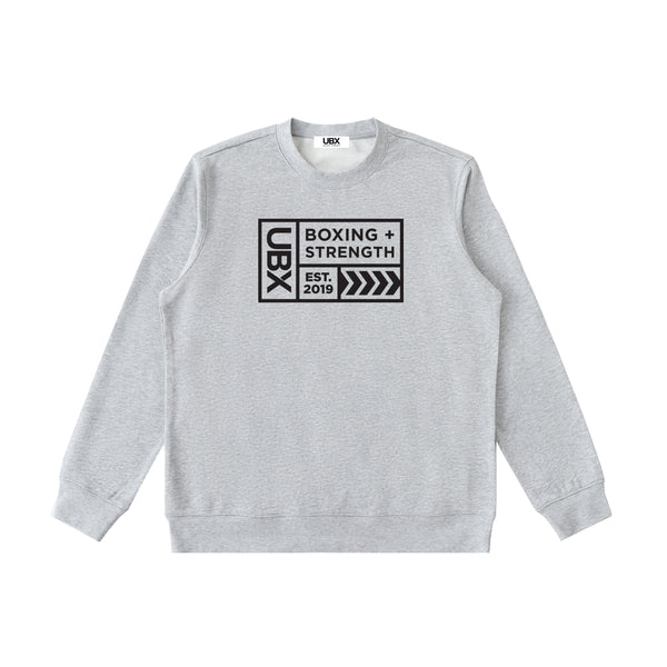 UBX Baseline Crewneck Sweater - Dark Print
