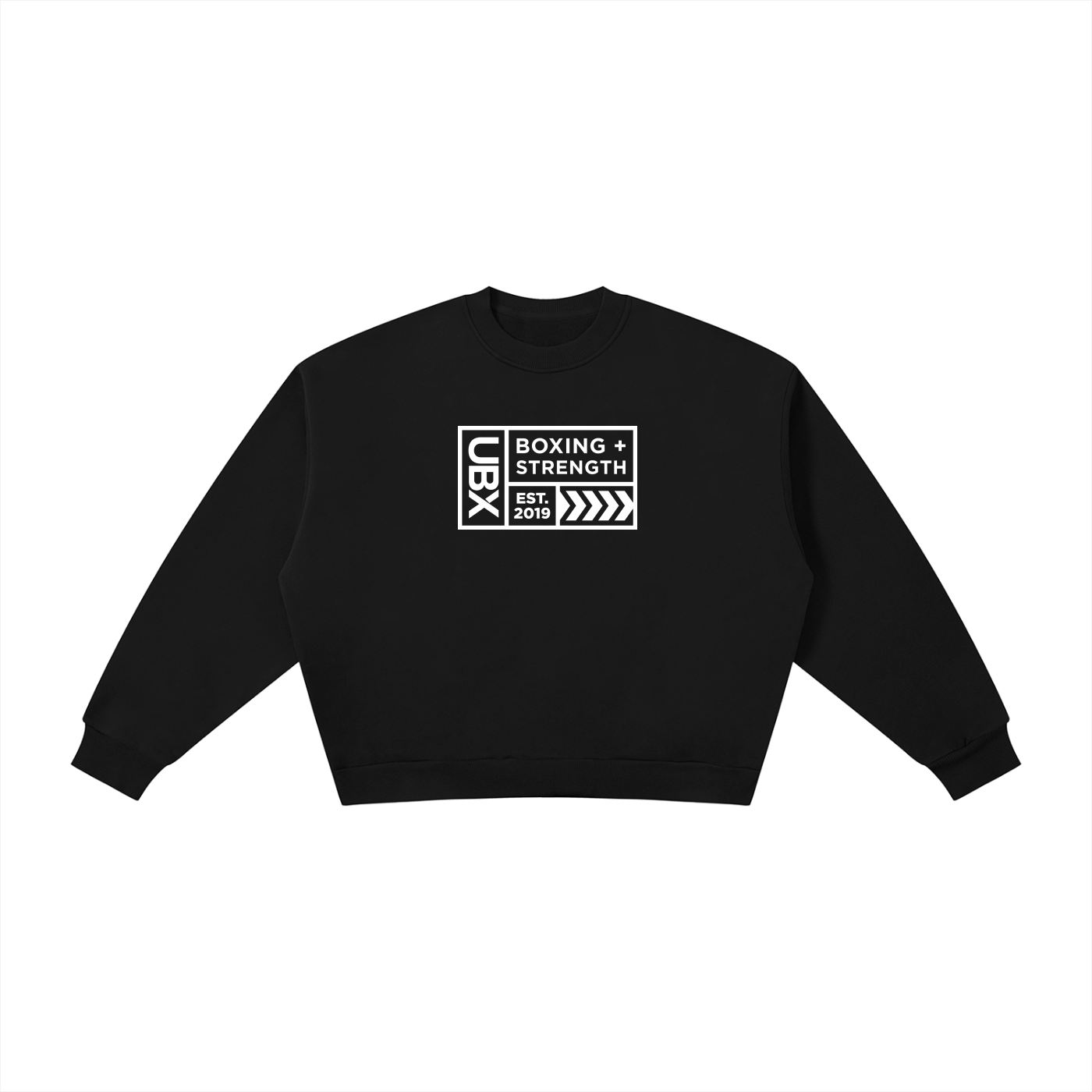 UBX Baseline Crewneck Sweater - Light Print
