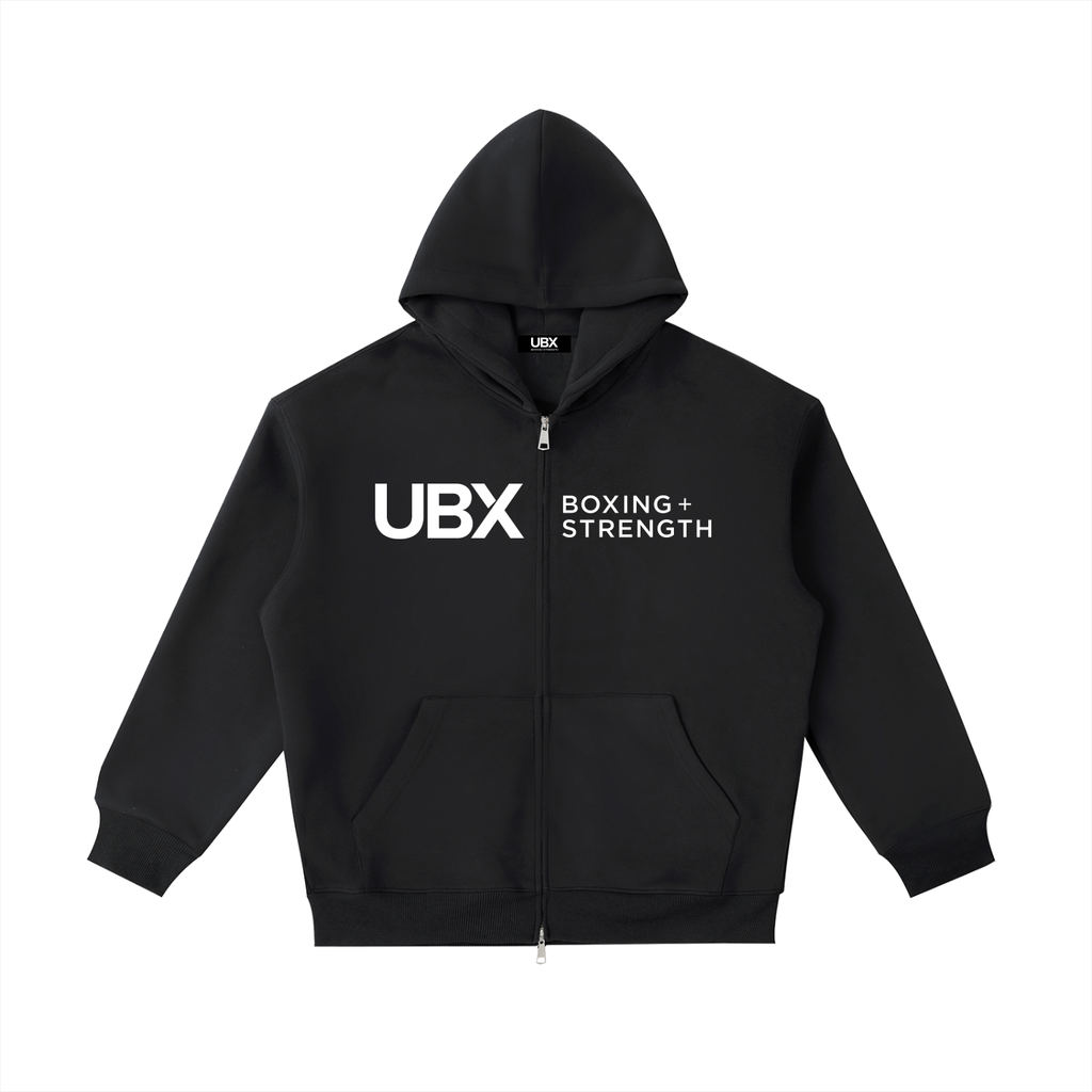 UBX Classic Zip Hoodie - Light Print
