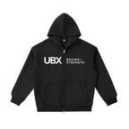 UBX Classic Zip Hoodie - Light Print