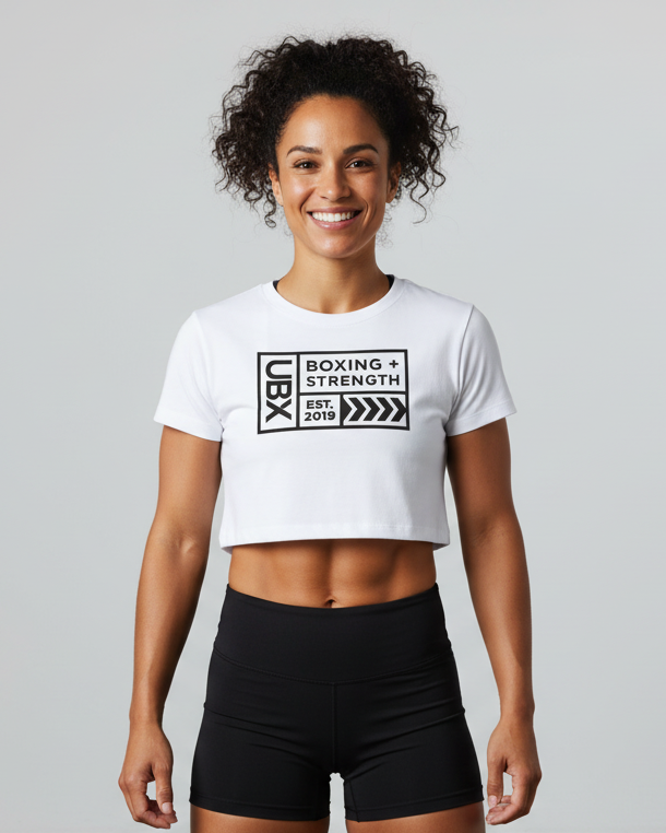 UBX Baseline Crop T-Shirt - Dark Print