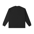 UBX Classic Crewneck Sweater Black — back view flat lay